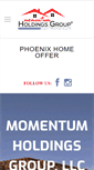 Mobile Screenshot of momentumholdingsgroup.com